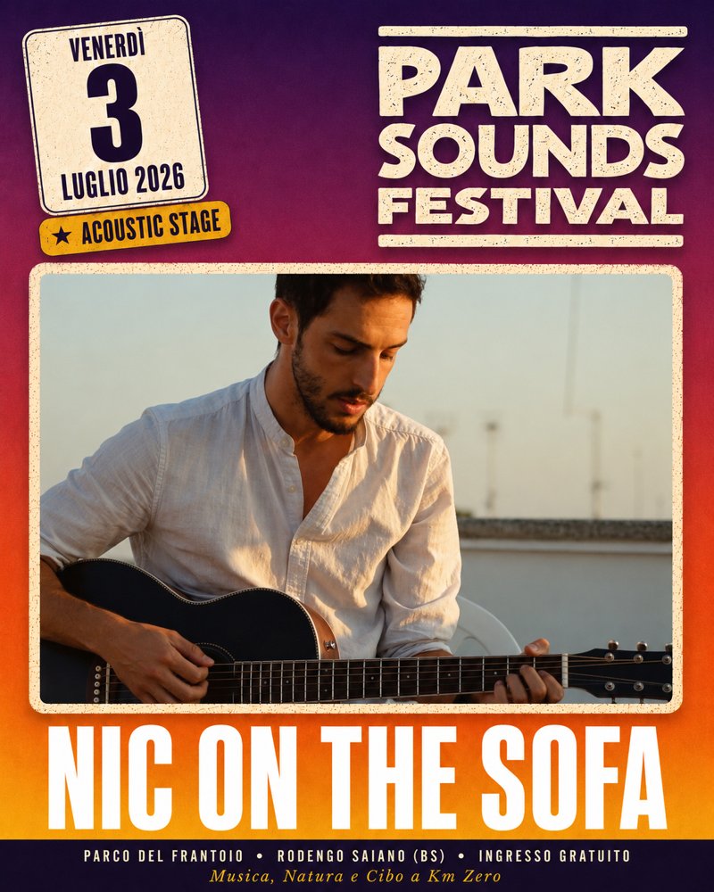 Nic on the Sofa — Venerdì 3 Luglio · Acoustic Stage